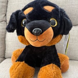 14" Lil One Luger Rottweiler Plush